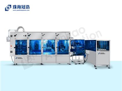 全自動無菌灌裝、旋蓋一體機